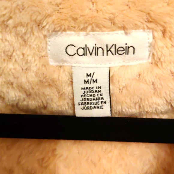Calvin Klein Light Pink Fleece Jacket - Picture 6 of 8